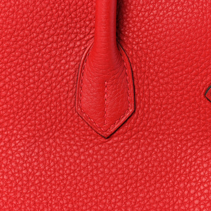 Hermes Togo Birkin 35 Rouge Casaque 8 of 41