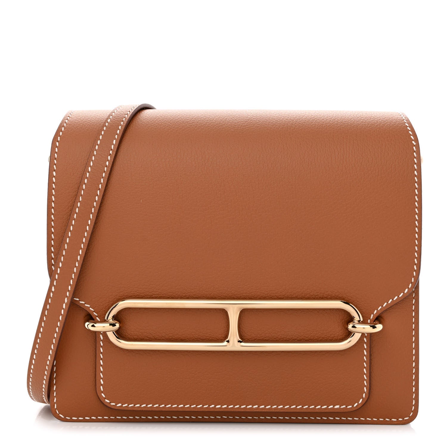 Hermes Evercolor Mini Sac Roulis Gold 1 of 11