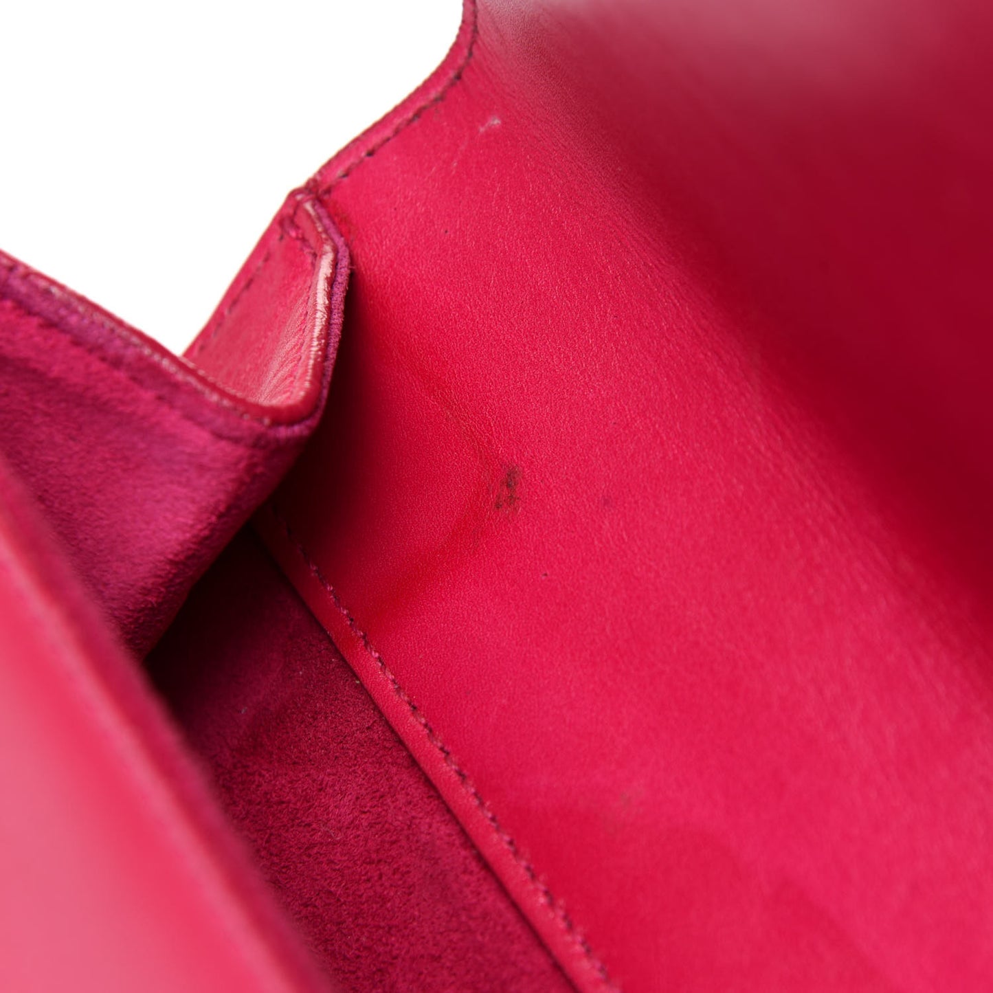 Calfskin Classic Monogram Cassandre Clutch Fuchsia