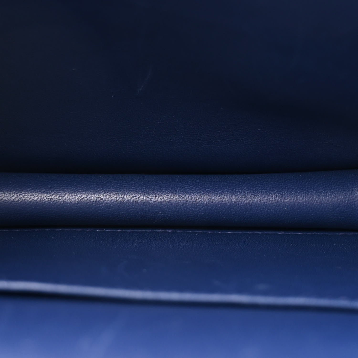 Hermes Epsom Enamel Constance 18 Bleu Saphir Orange Poppy 5 of 17