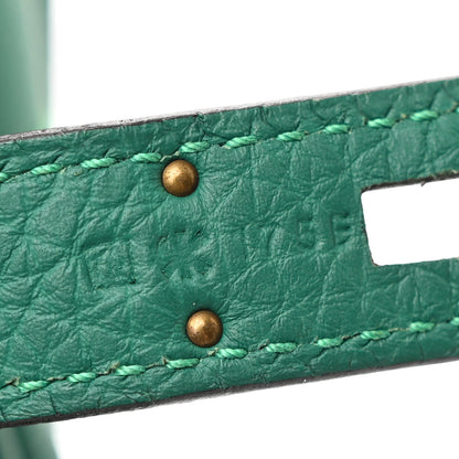 Hermes Togo Birkin 35 Malachite 7 of 10