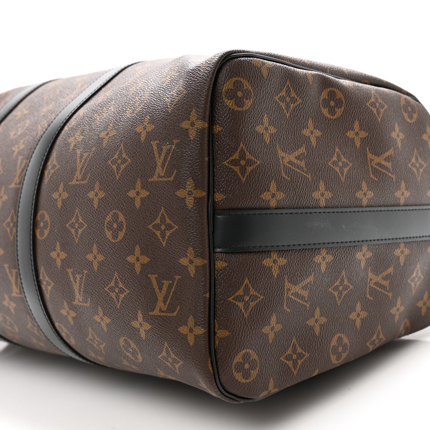 Louis Vuitton Monogram Macassar Keepall Bandouliere 45 9 of 9