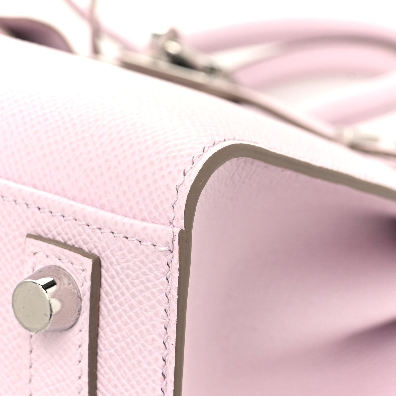 Hermes Epsom Birkin Sellier 25 Mauve Pale 9 of 15