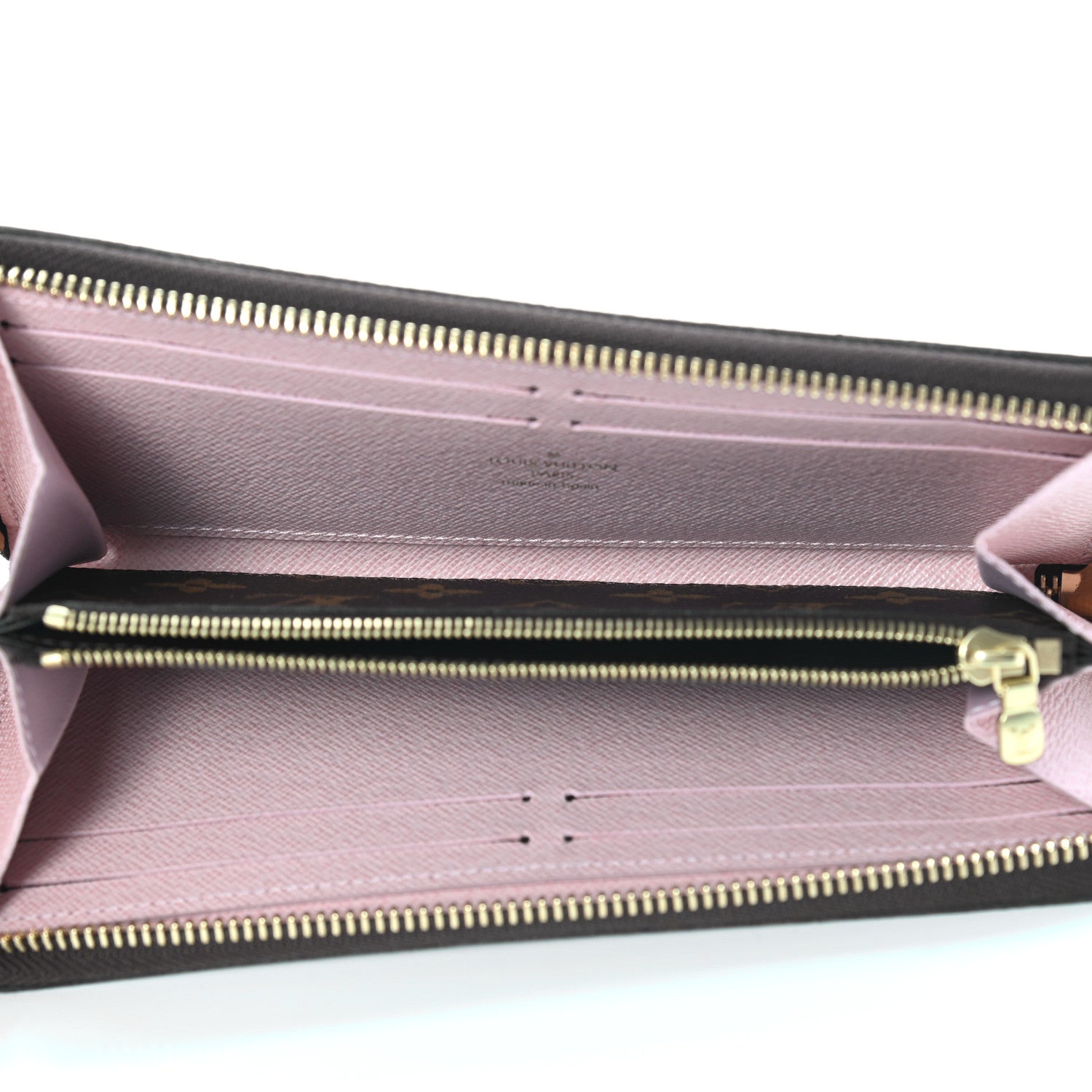 Louis Vuitton Monogram Clemence Wallet Rose Ballerine 5 of 9