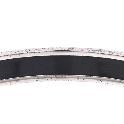 Hermes Enamel Printed Narrow Wheels Of Carriage Caleche Bracelet 70 4 of 6