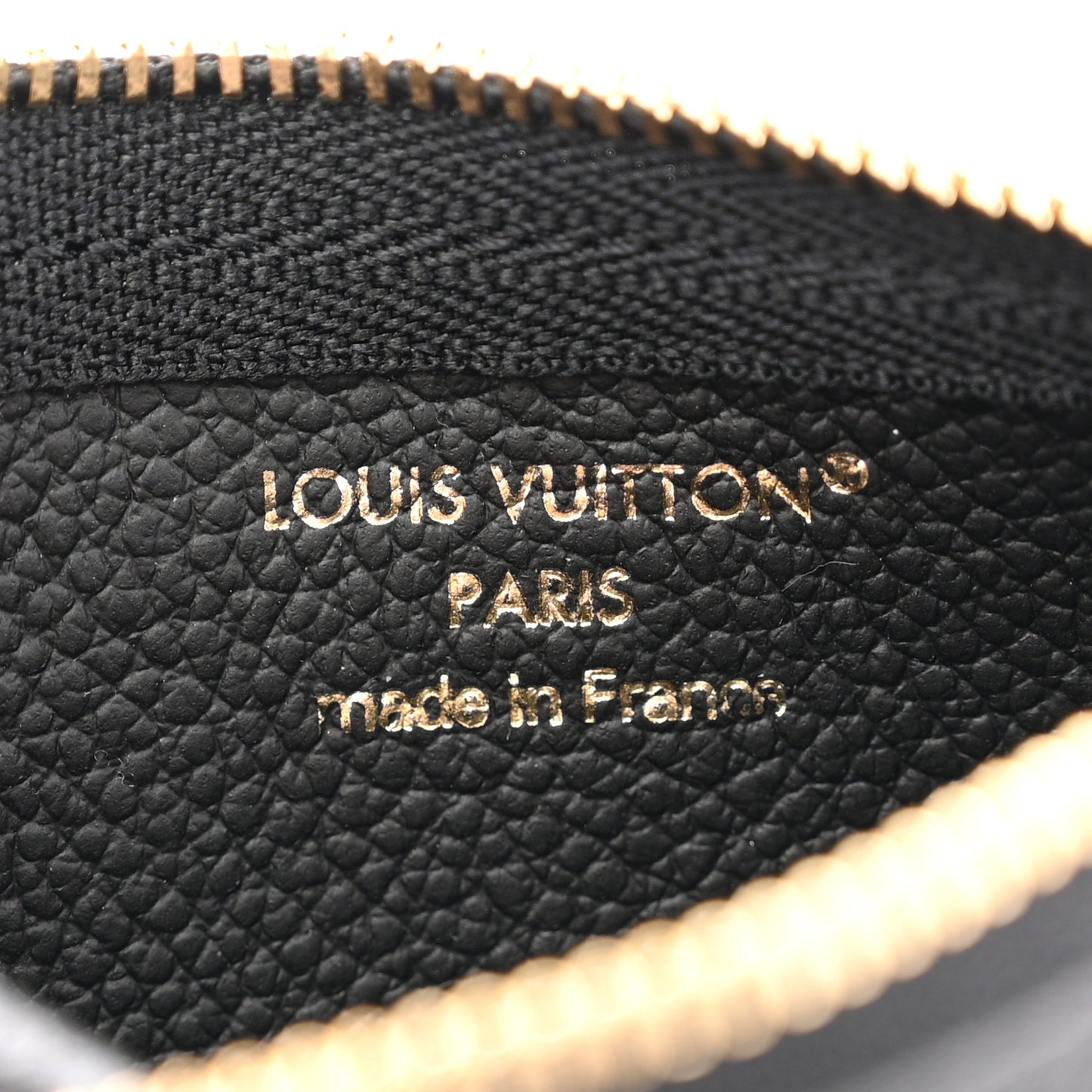 Empreinte Monogram Giant Key Pouch Black