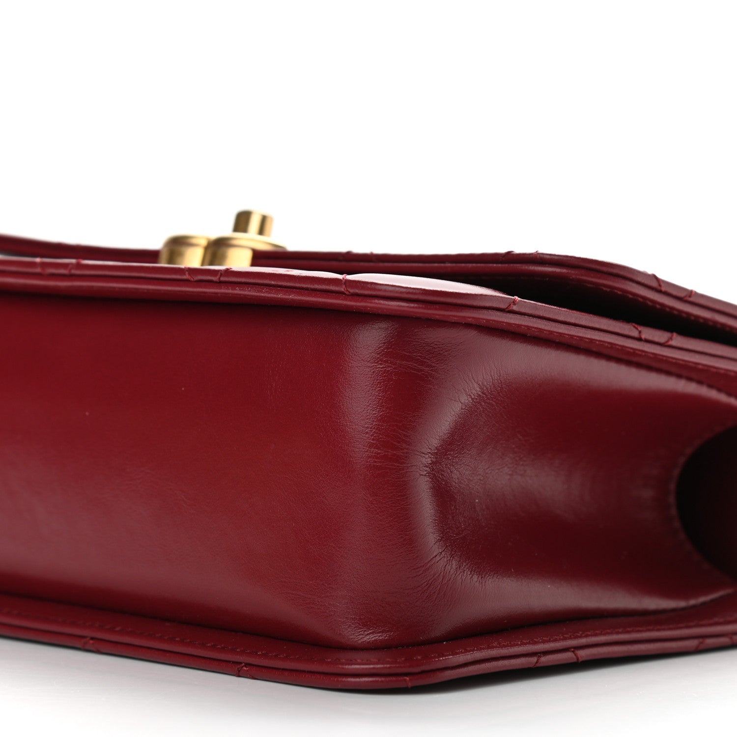 Chanel Calfskin Quilted Mini Perfect Fit Flap Burgundy 9 of 13
