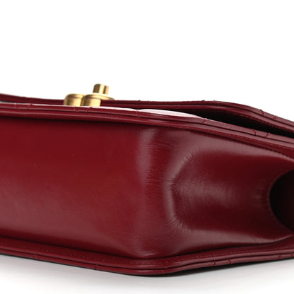 Chanel Calfskin Quilted Mini Perfect Fit Flap Burgundy 9 of 13