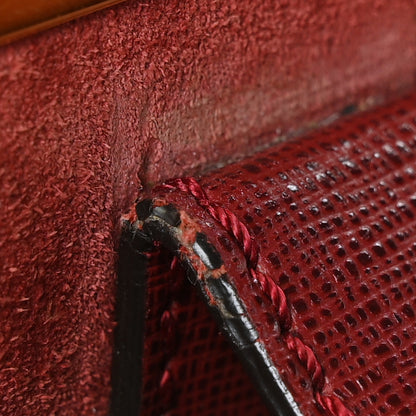 Fendi Vitello Elite Regular 2Jours Tote Rosso Scuro Ciliegia 14 of 15
