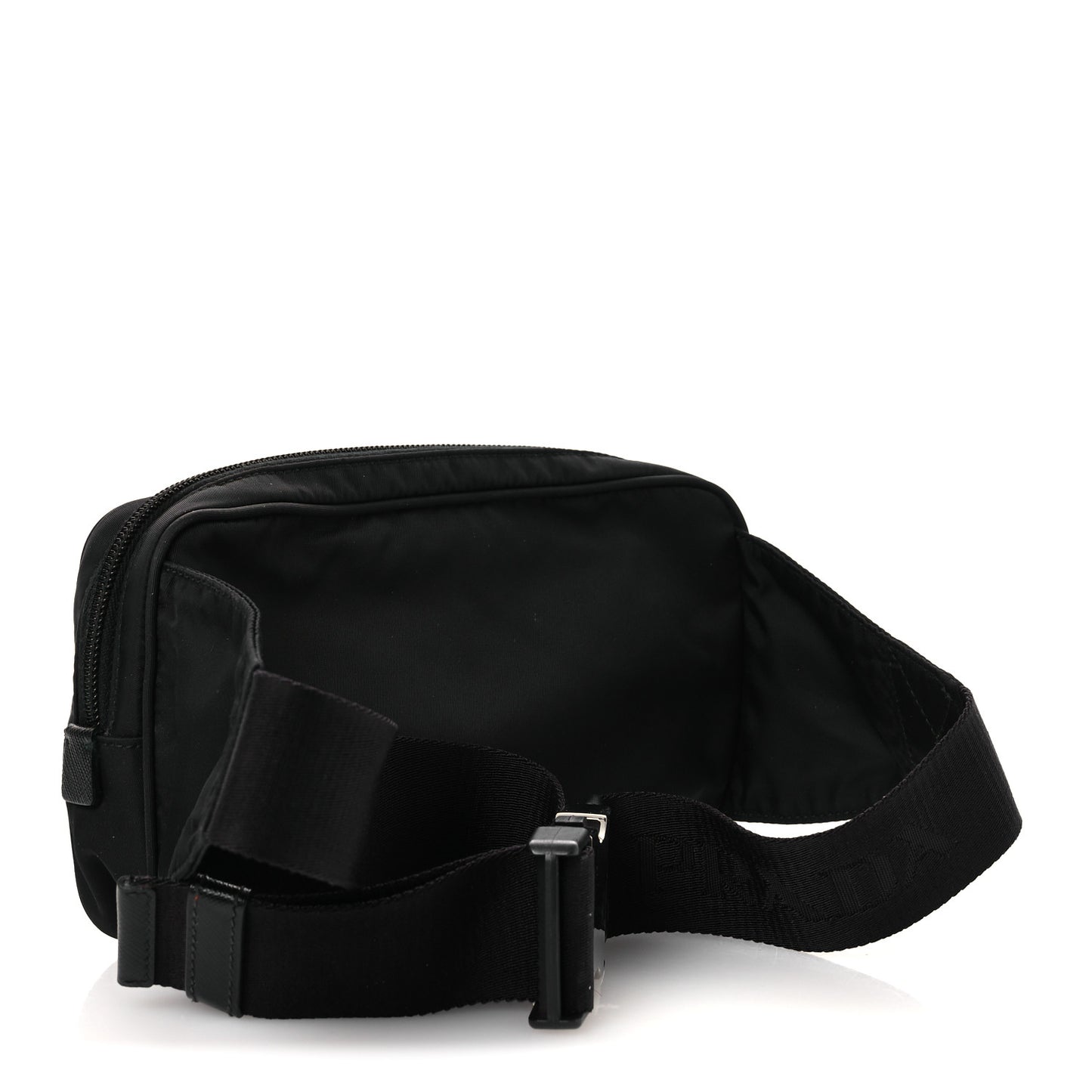 Re-Nylon Saffiano Belt Bag Black