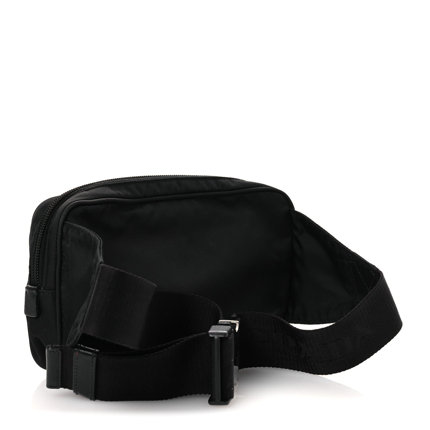 Prada Re-Nylon Saffiano Belt Bag Black 2 of 11