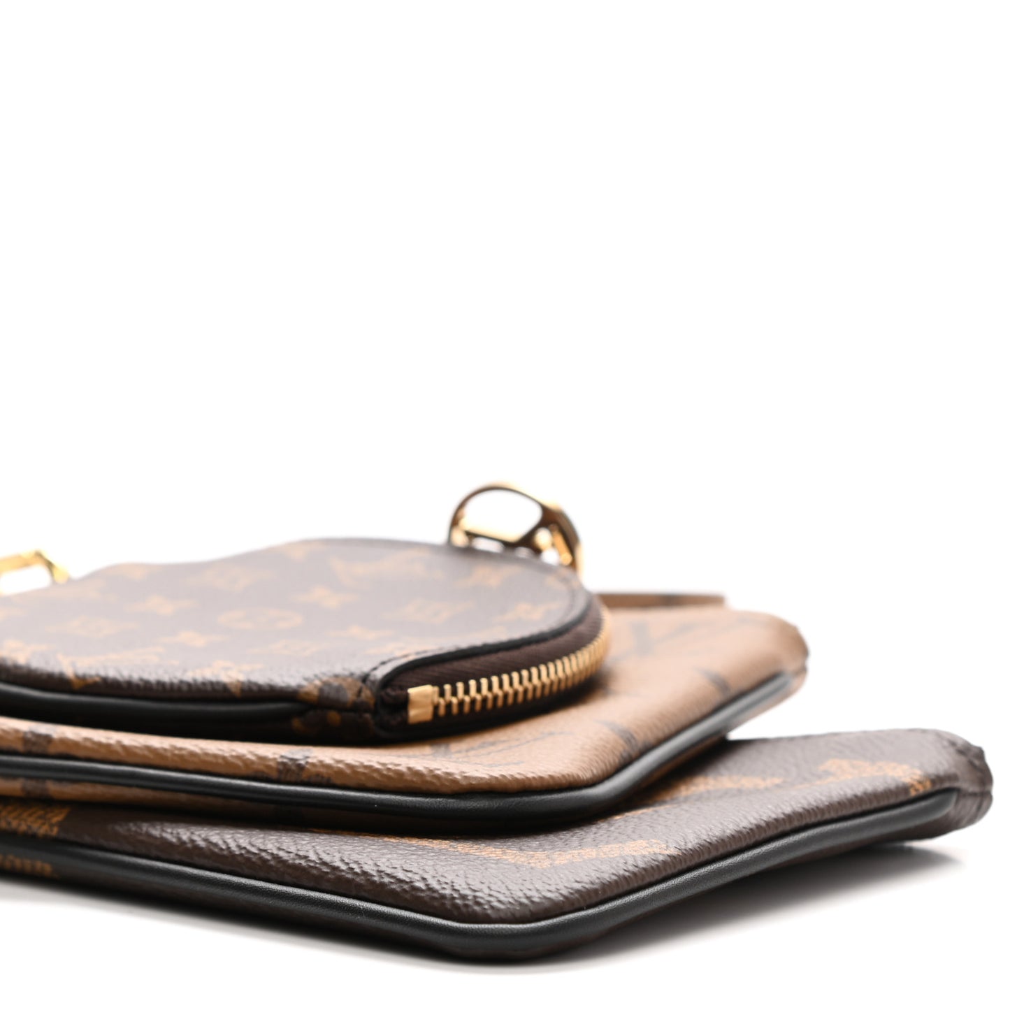 Reverse Monogram Giant Trio Pouch