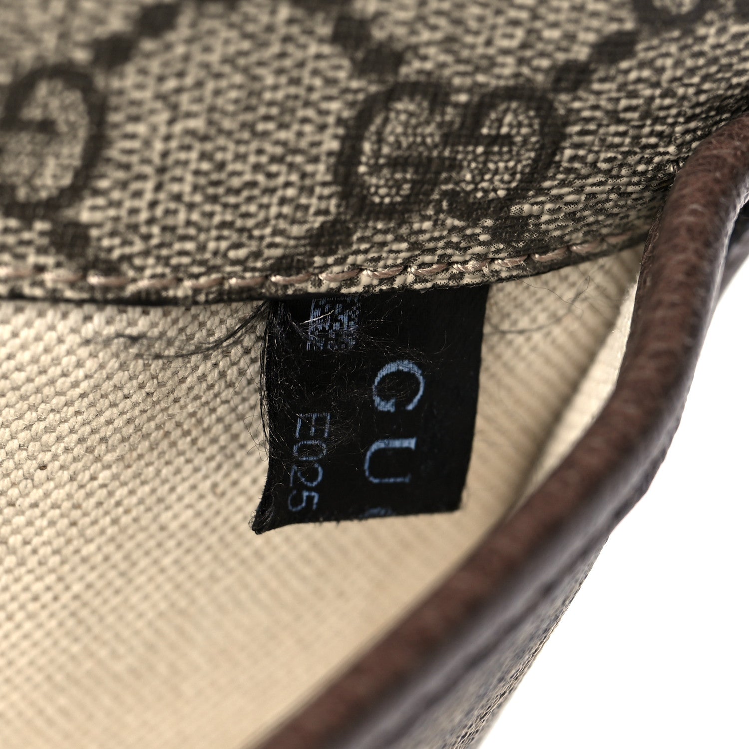 Gucci GG Supreme Monogram Neo Vintage Web Belt Bag Brown 8 of 12