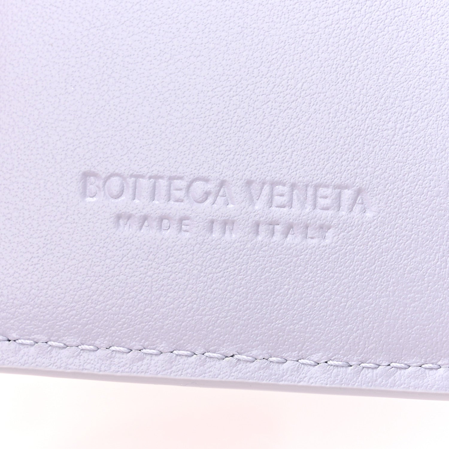 Bottega Veneta Nappa Maxi Intrecciato Bifold Zip Wallet Oyster 6 of 9