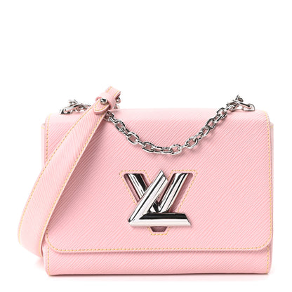 Louis Vuitton Epi Twist Shoulder Bag MM Rose Ballerine 1 of 10
