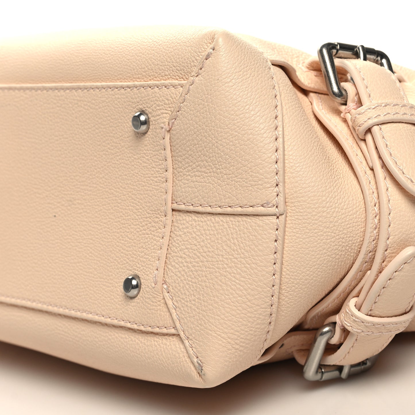 Buffalo Maxi Intrecciato Arco Tool Tote Powder