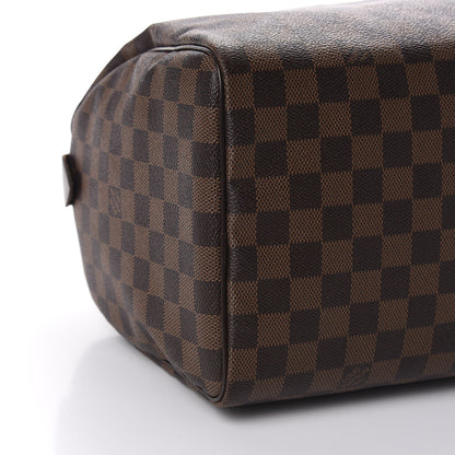 Louis Vuitton Damier Ebene Speedy 30 6 of 10