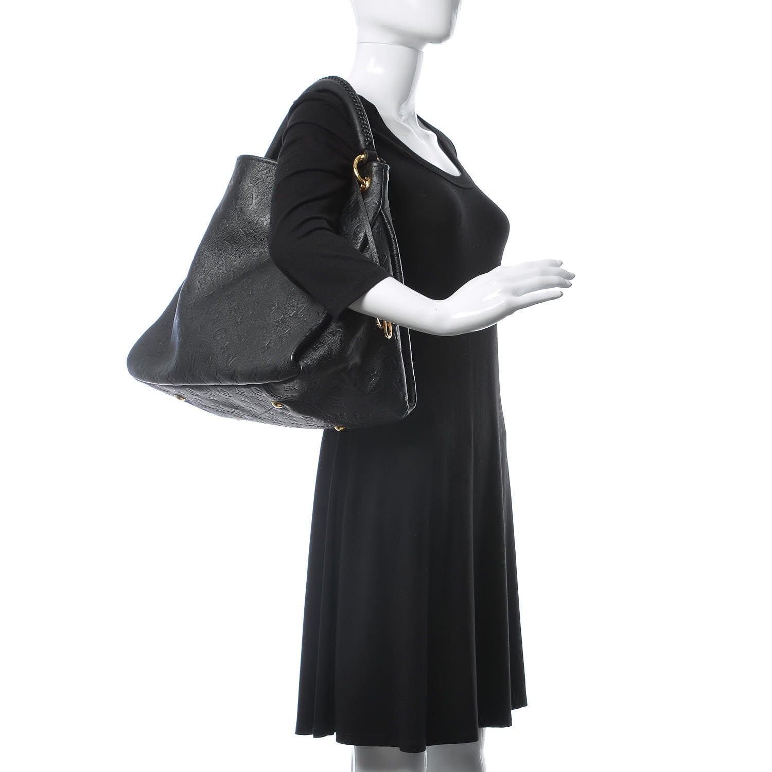 Louis Vuitton Empreinte Artsy MM Black 2 of 9