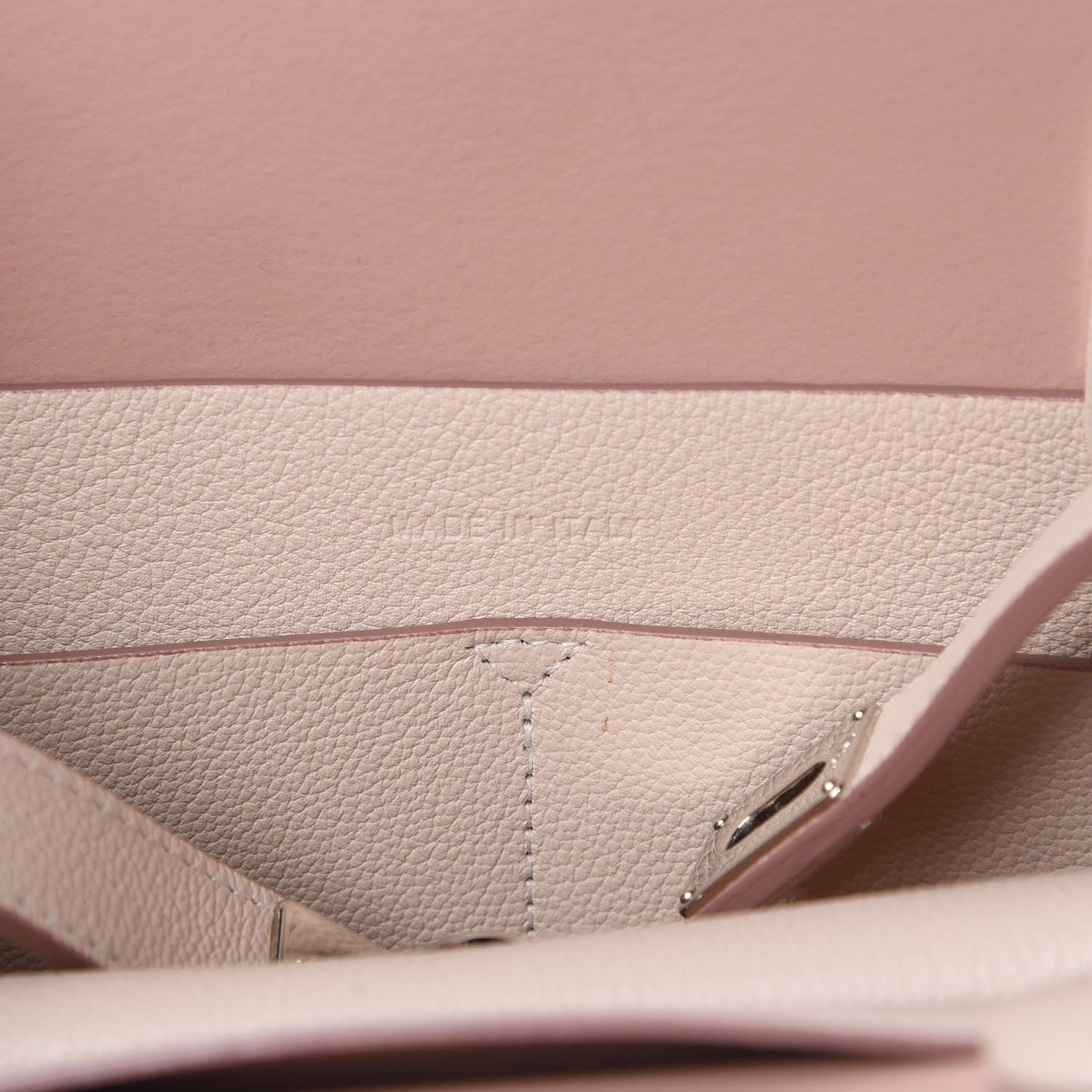Christian Dior Supple Grained Calfskin Medium Open Bar Tote Rose Poudre 7 of 10