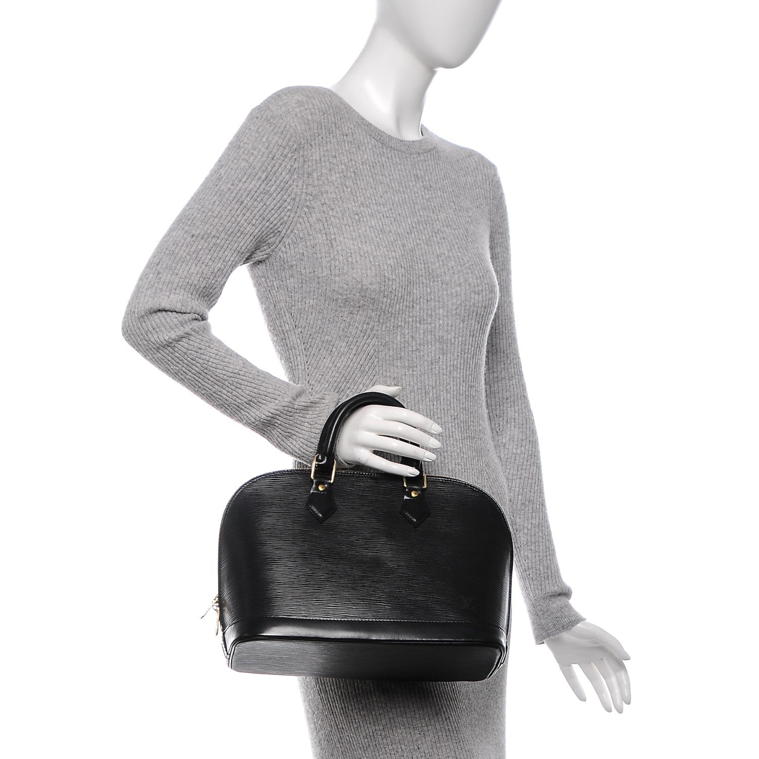Louis Vuitton Epi Alma PM Black 2 of 6
