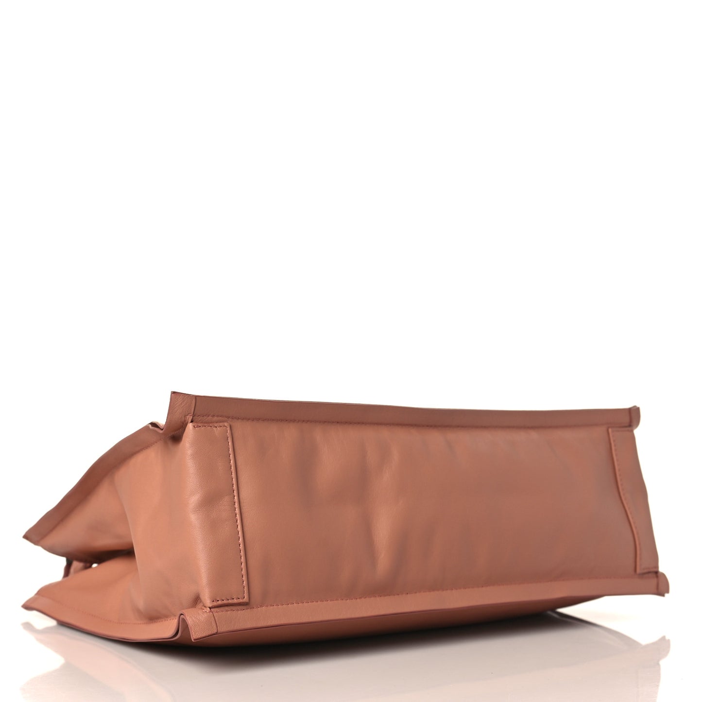 Calfskin Viva Bow Tote New Blush