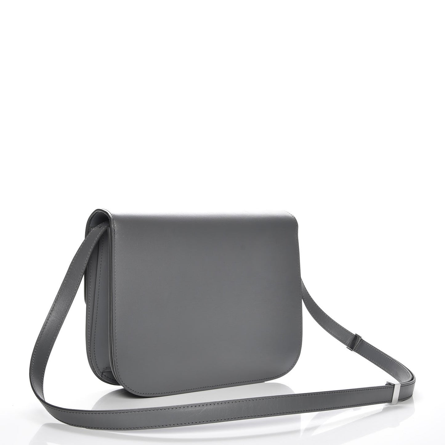 Box Calfskin Medium Classic Box Flap Bag Kohl