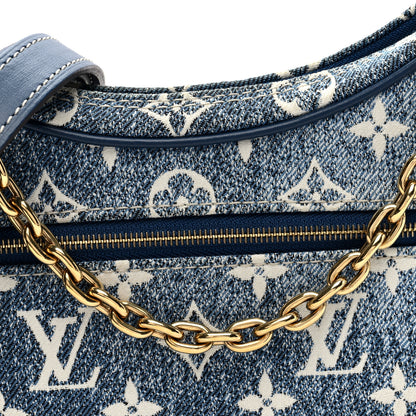 Louis Vuitton Monogram Jacquard Denim Loop Bleu 7 of 9