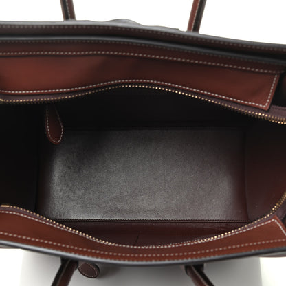 Celine Satinated Natural Calfskin Micro Luggage Dark Brown 3 of 3
