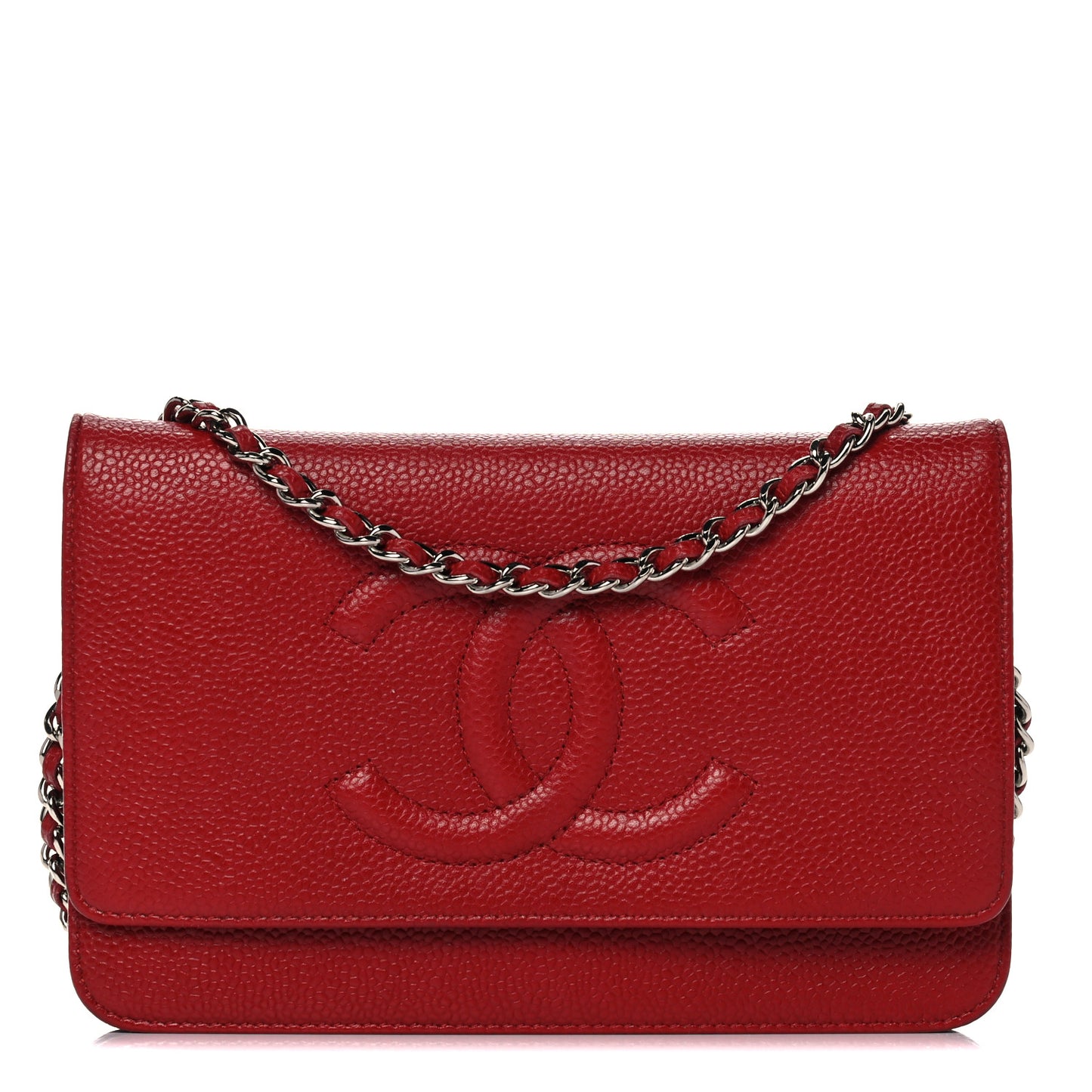 Caviar Timeless CC Wallet On Chain WOC Red