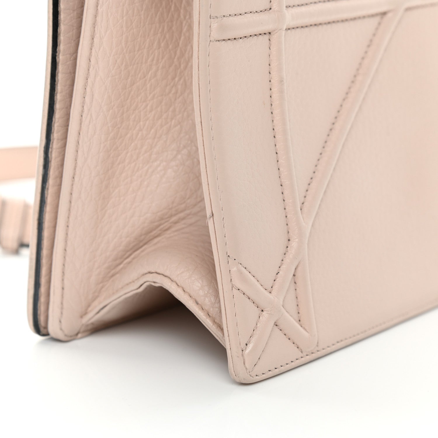 Christian Dior Grained Calfskin Medium Diorama Flap Bag Rose Poudre 17 of 18