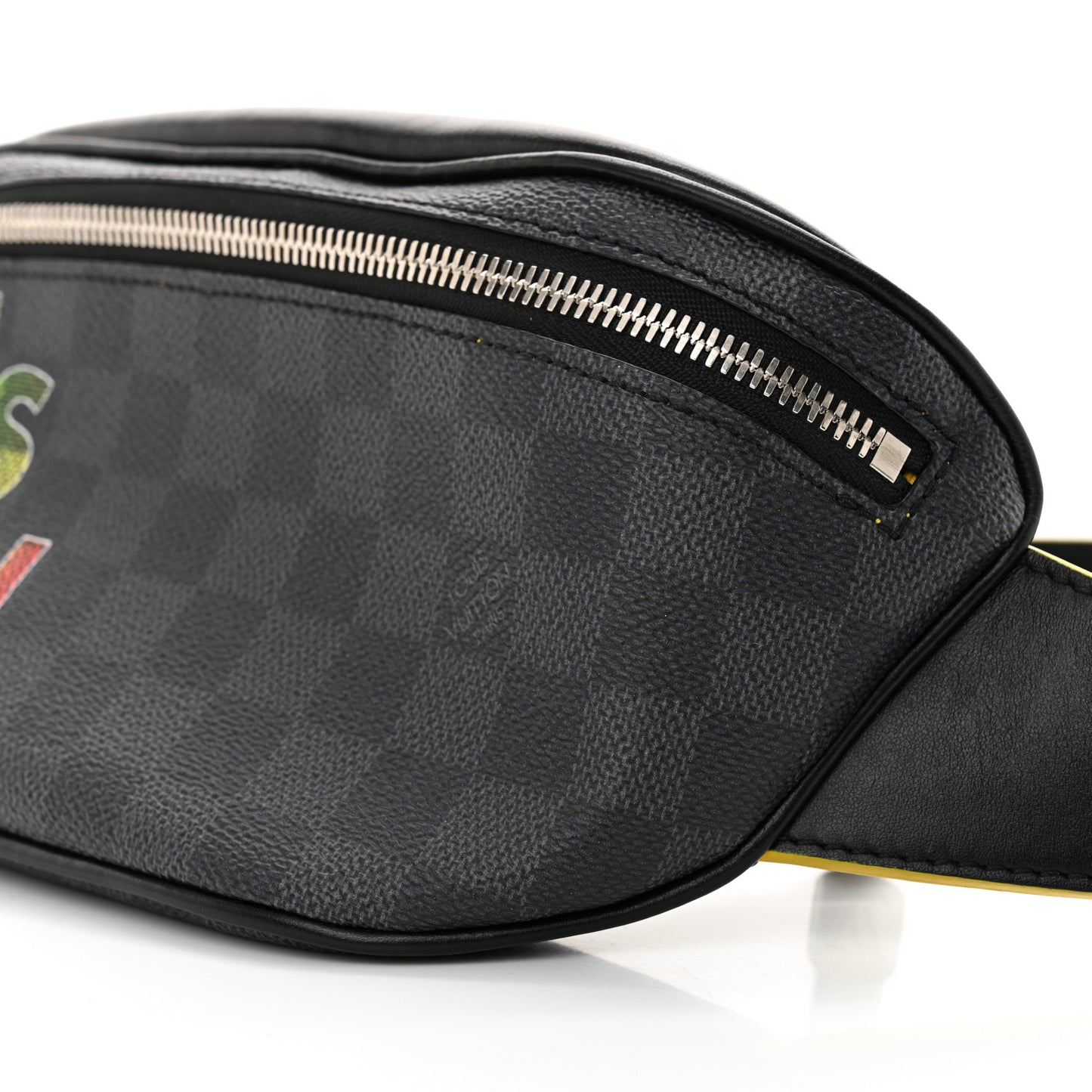 Damier Graphite Bumbag Yellow