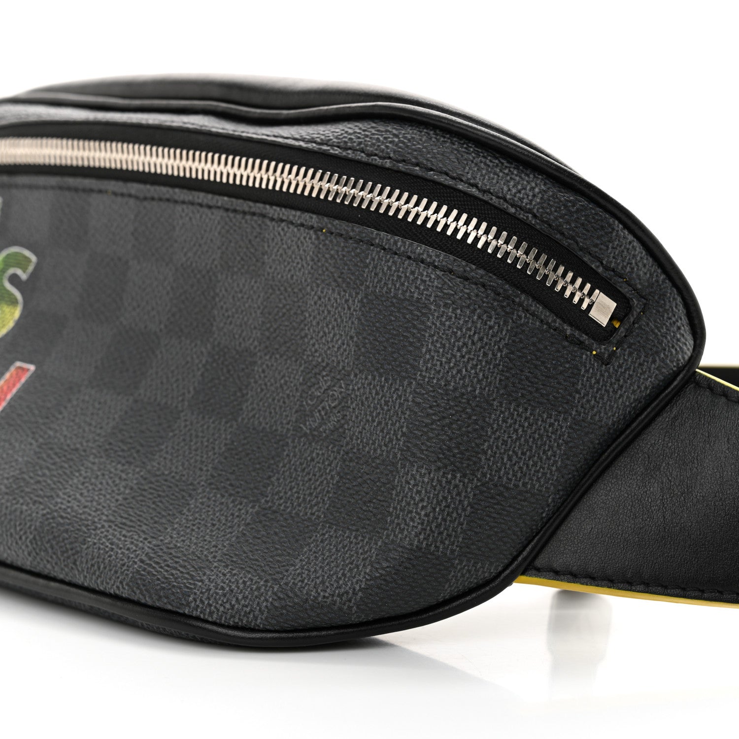 Louis Vuitton Damier Graphite Bumbag Yellow 9 of 12