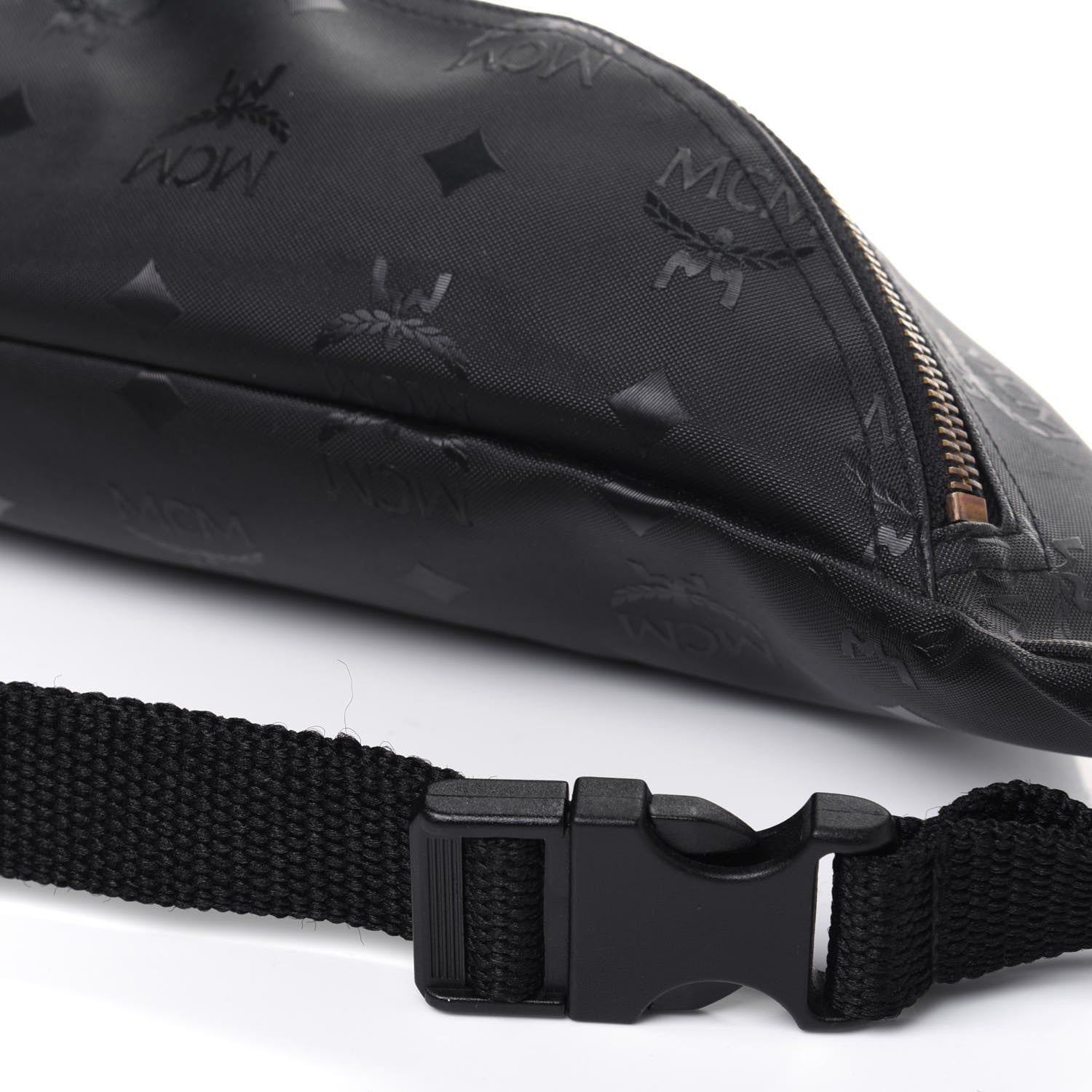 MCM Canvas Belt Bag Black 13 of 13