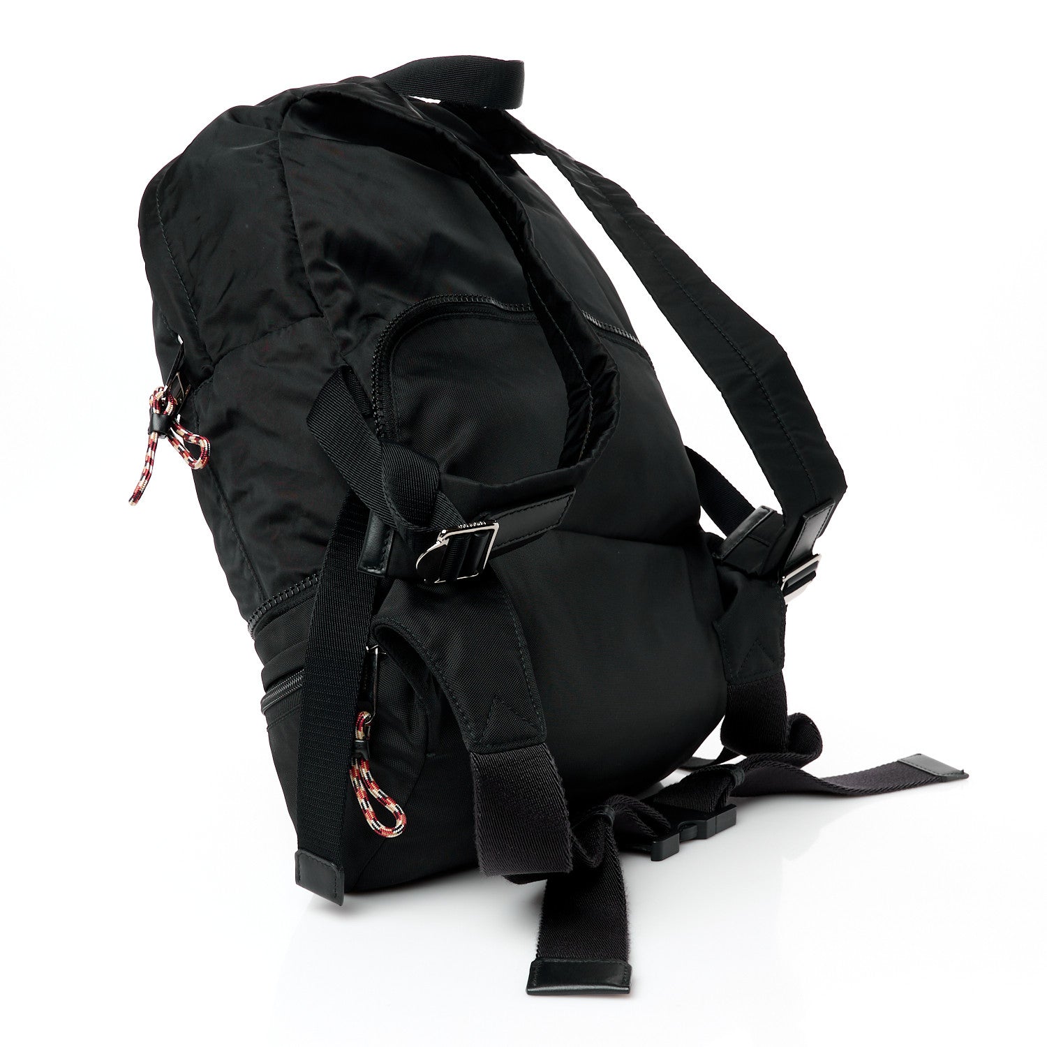 Burberry Nylon Rex Convertible Backpack Bum Bag Black 4 of 17