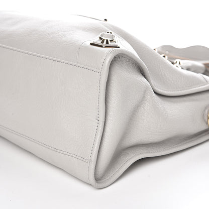 Balenciaga Chevre Gold Metallic Edge Hardware City Gris Perle 6 of 11