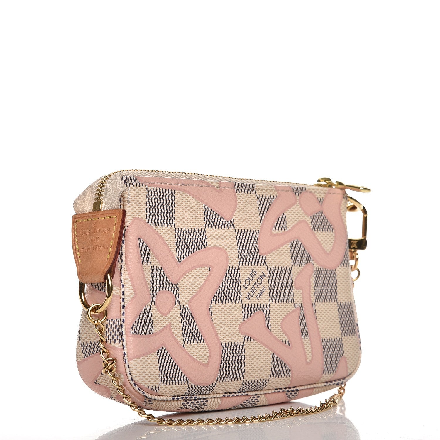 Louis Vuitton Damier Azur Tahitienne Mini Pochette Accessories 3 of 7