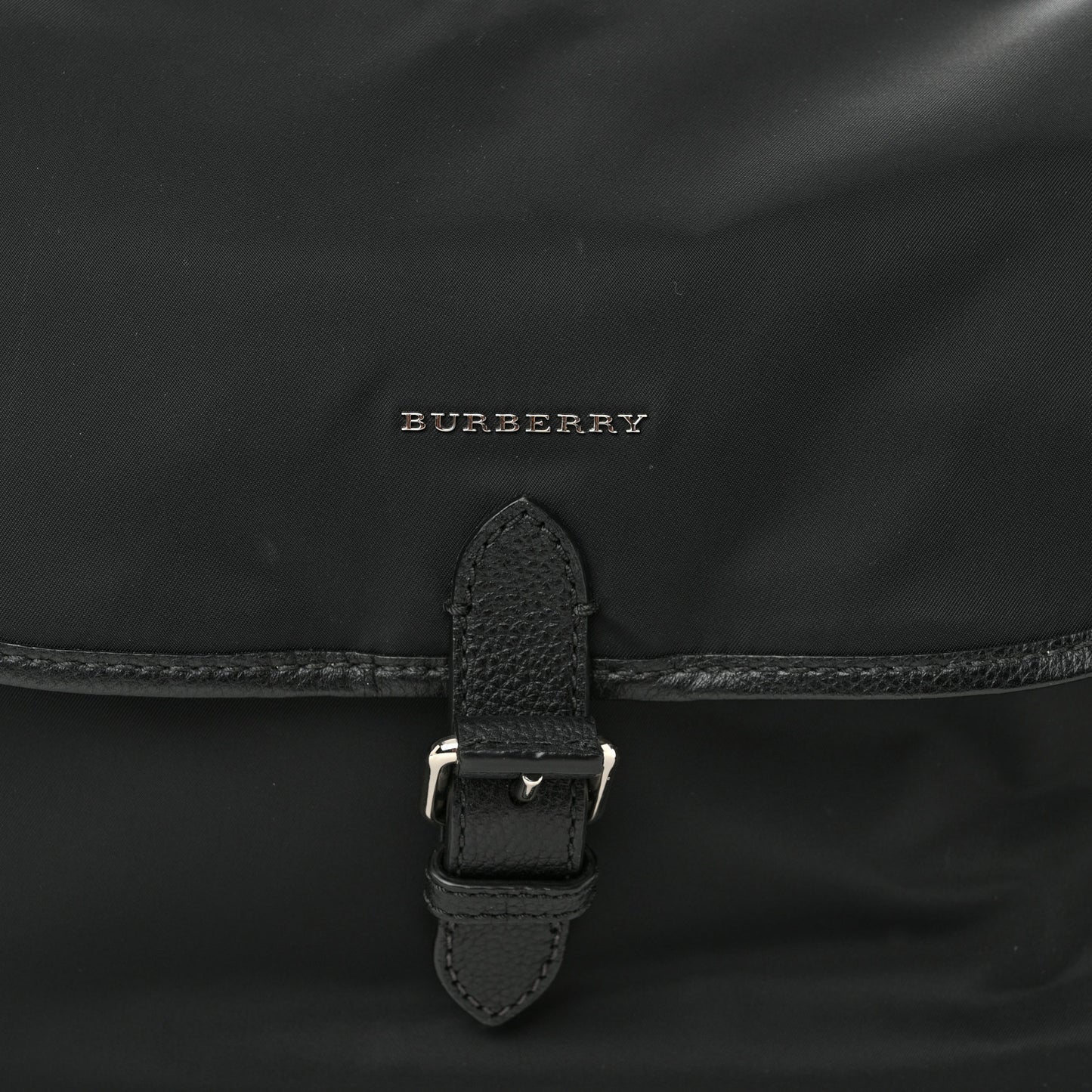 Nylon Diaper Bag Black