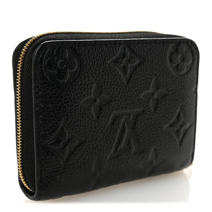 Louis Vuitton Empreinte Zippy Coin Purse Black 3 of 8