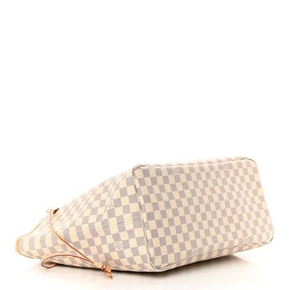 Louis Vuitton Damier Azur Neo Neverfull GM Rose Ballerine 5 of 13