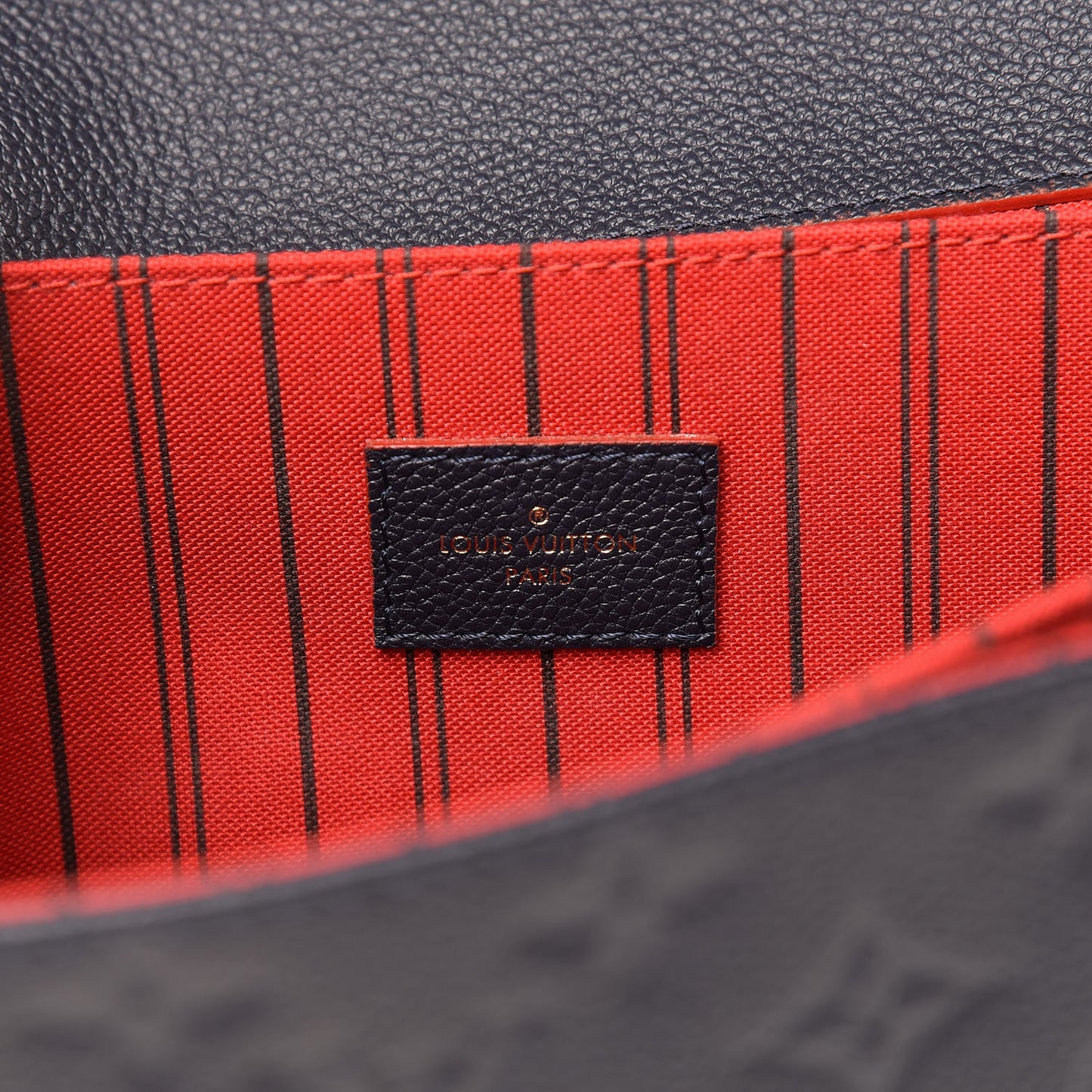 Empreinte Pochette Metis Marine Rouge