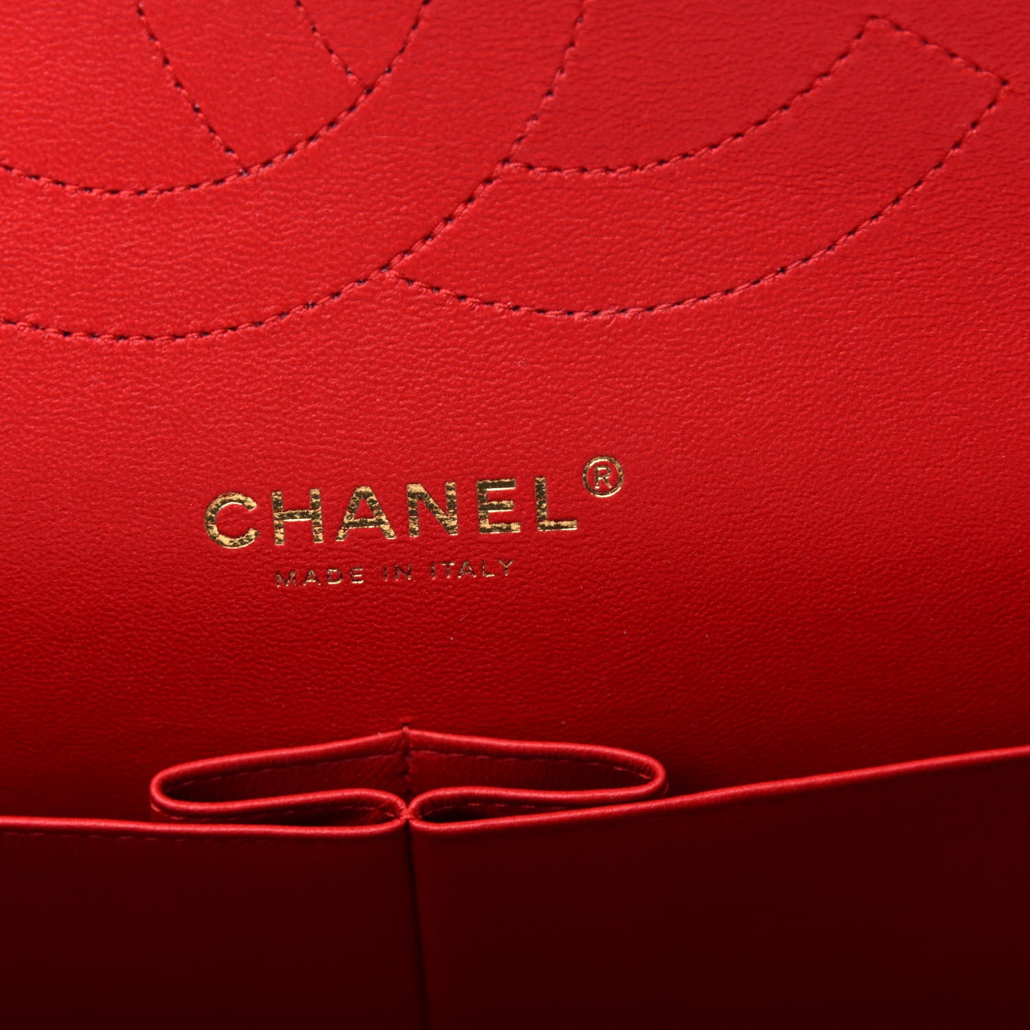 Chanel Caviar Quilted Jumbo Double Flap Red 6 of 11