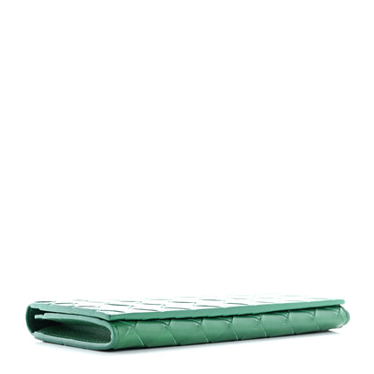 Bottega Veneta Nappa Intrecciato Long Bi-Fold Wallet Racing Green 4 of 8