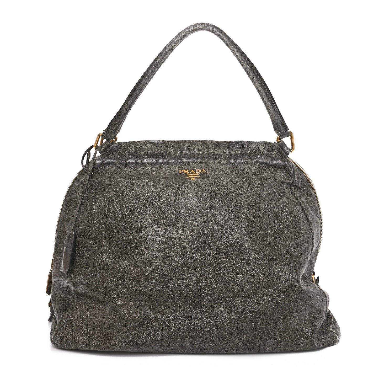 Cervo Lux Shoulder Bag Dark Grey