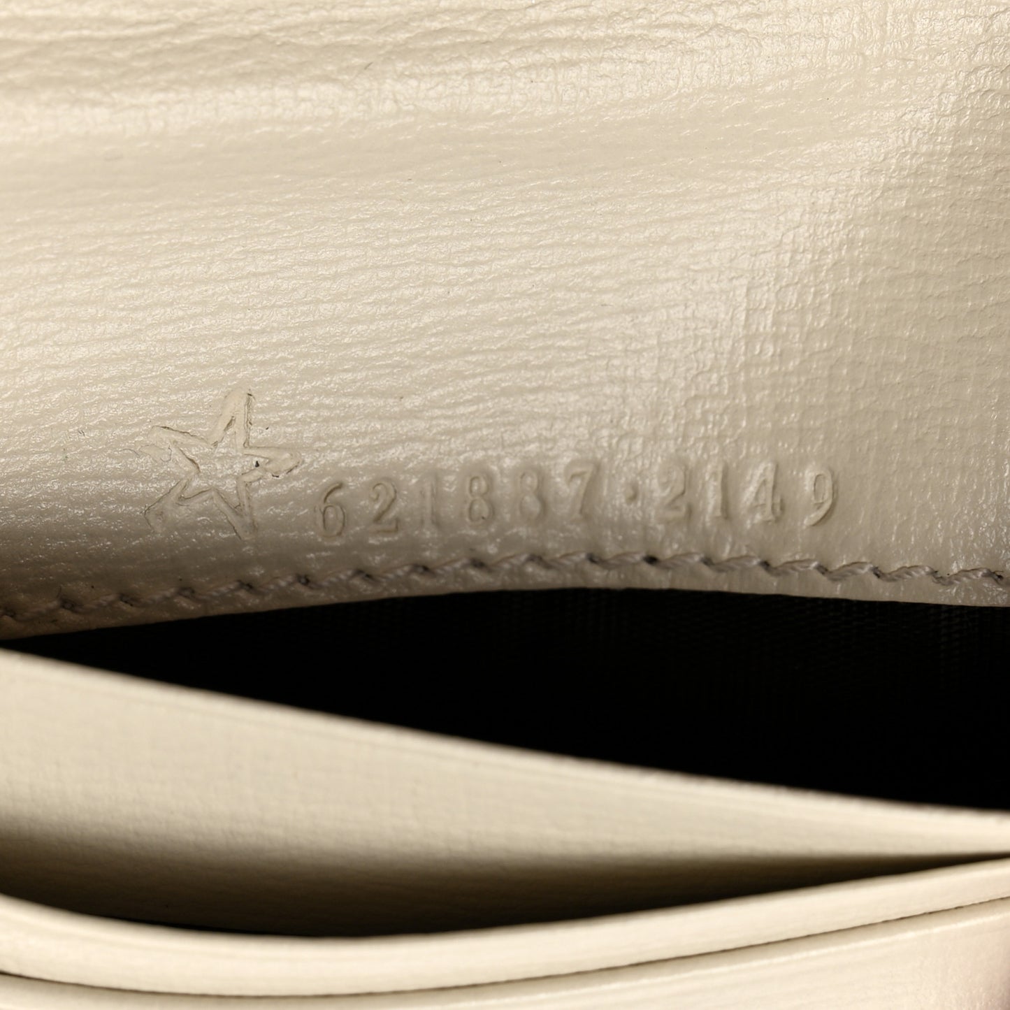 GG Supreme Monogram Azalea Calfskin Horsebit 1955 Card Case Wallet Beige Ebony Mystic White