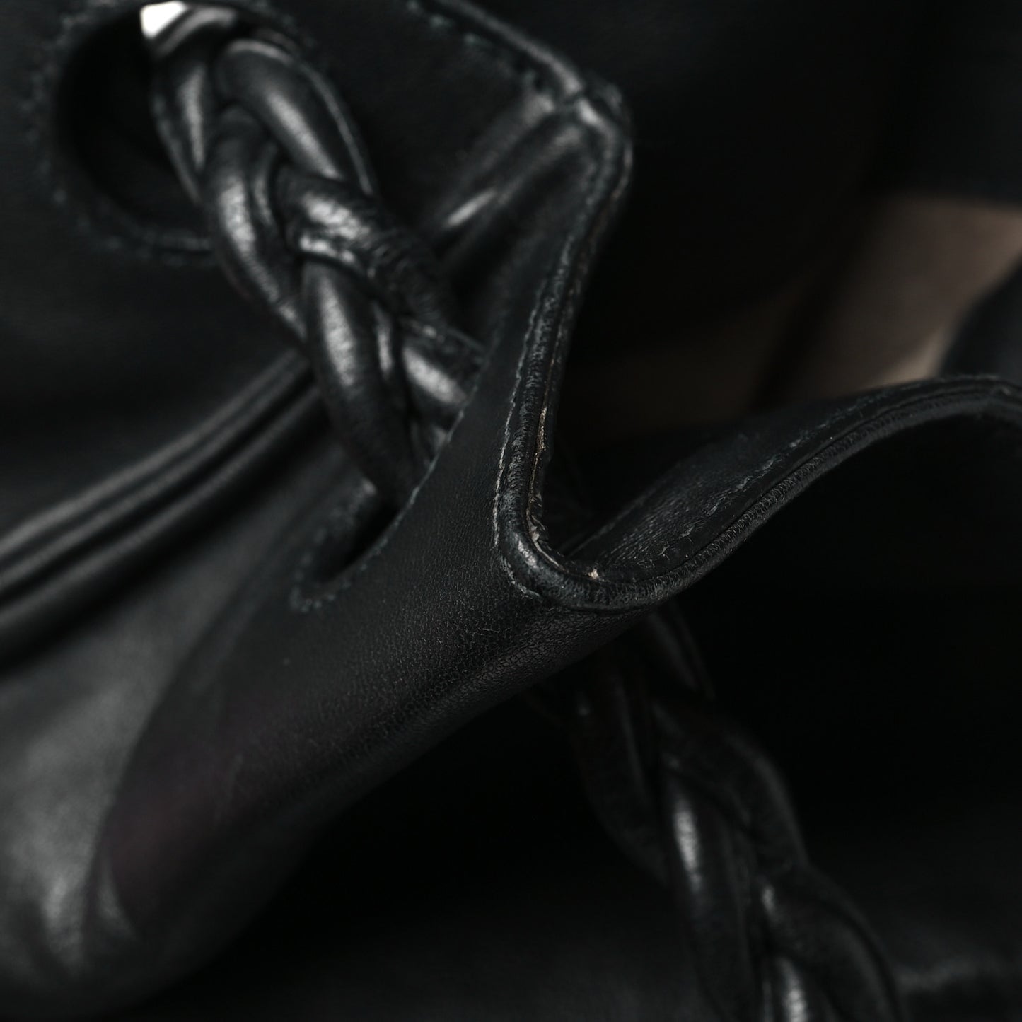 Nappa Intrecciato Julie Tote Black