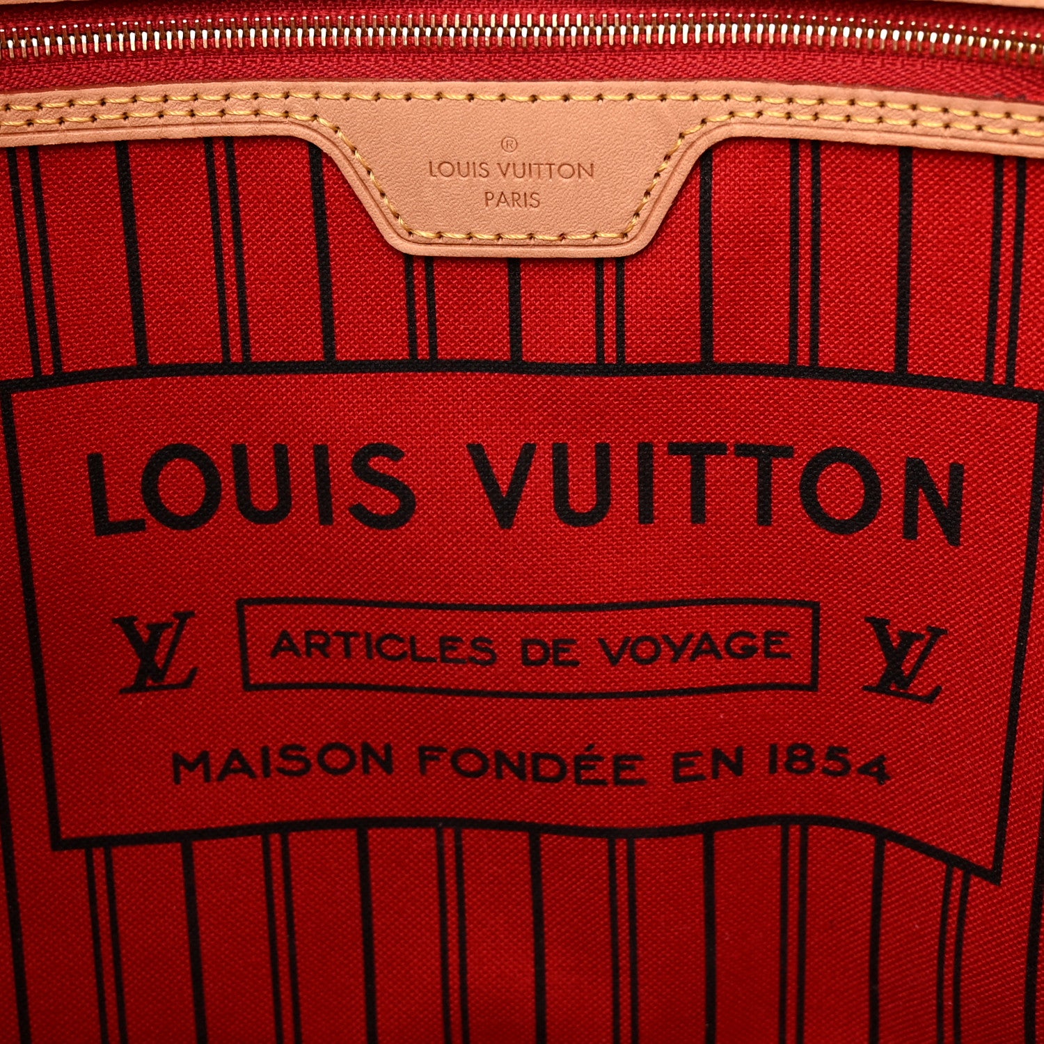 Louis Vuitton Monogram Neo Neverfull MM Cherry 7 of 12