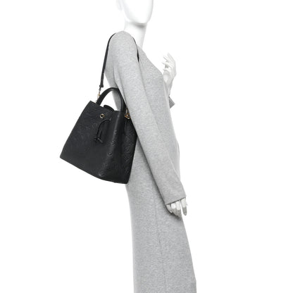Louis Vuitton Empreinte Neonoe MM Black 2 of 11
