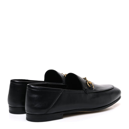 Gucci Lambskin Womens Brixton Horsebit Loafers 38 Black 5 of 11