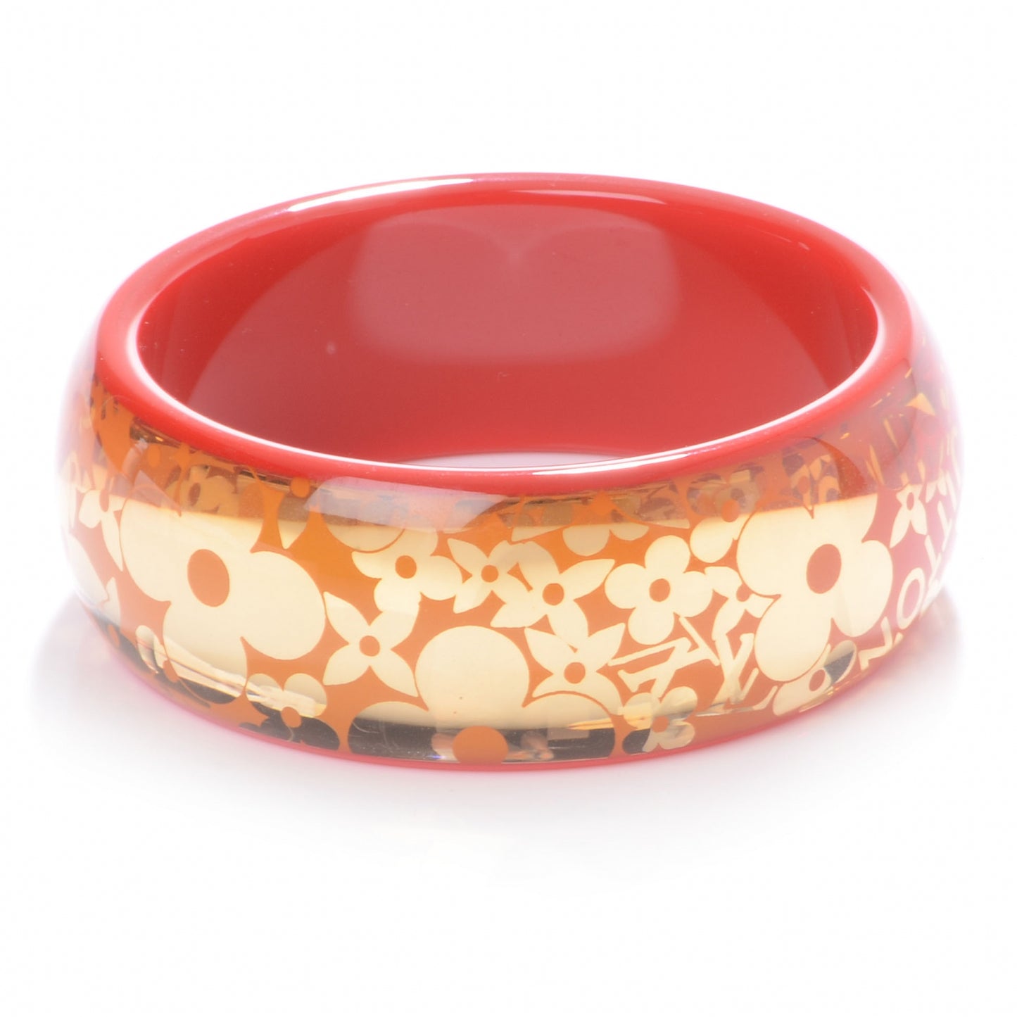 Resin Tropical Cocktail Bracelet TGM Medium Rouge