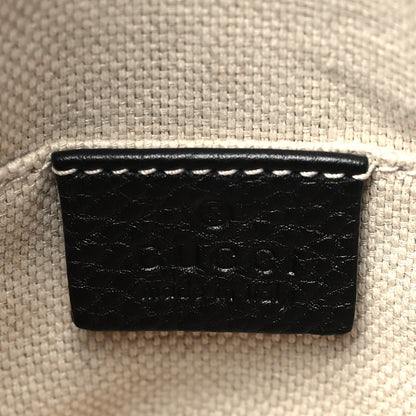 Gucci Pebbled Calfskin Small Soho Chain Shoulder Bag Black 6 of 9